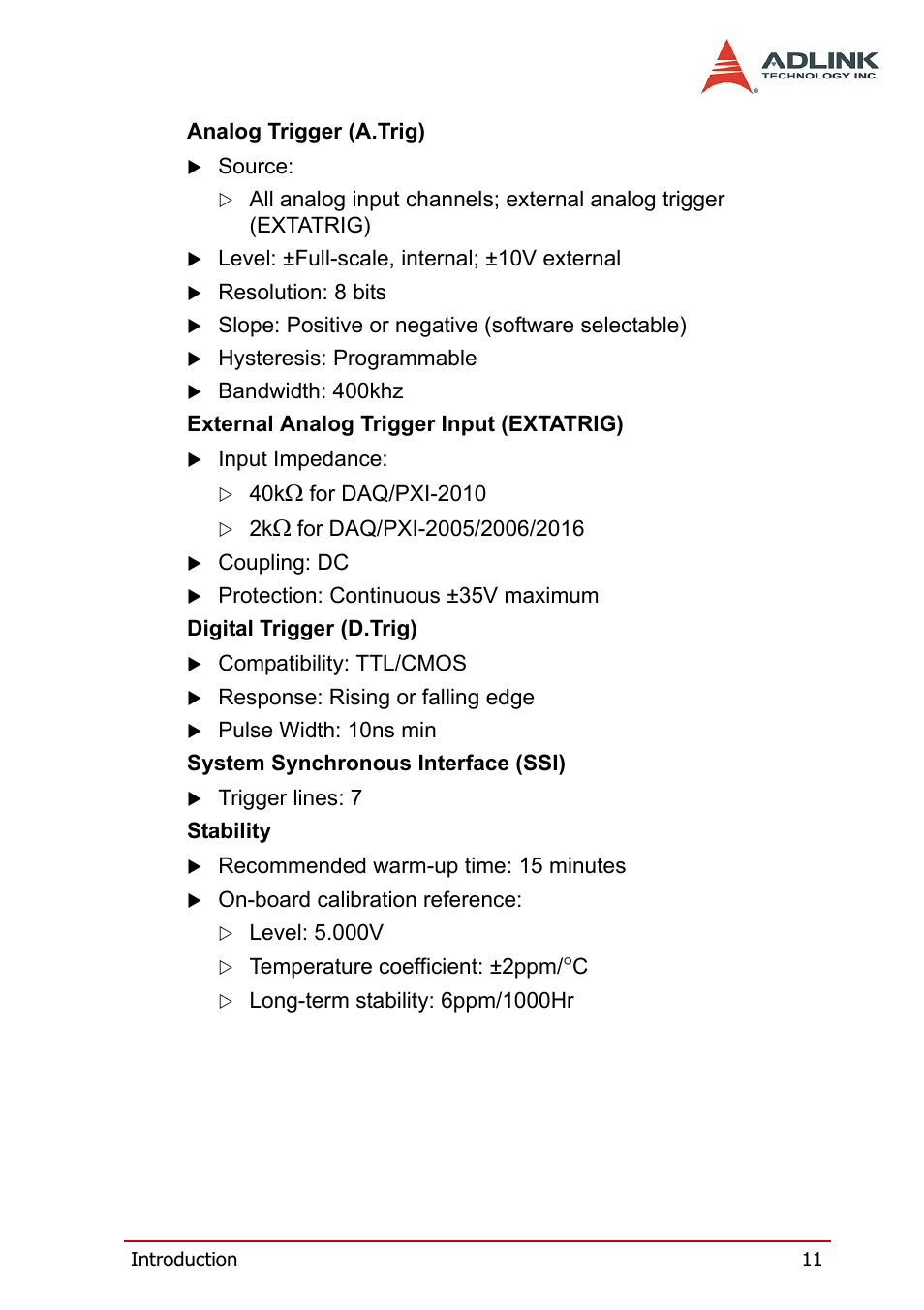 ADLINK PXI-2006 User Manual | Page 21 / 84