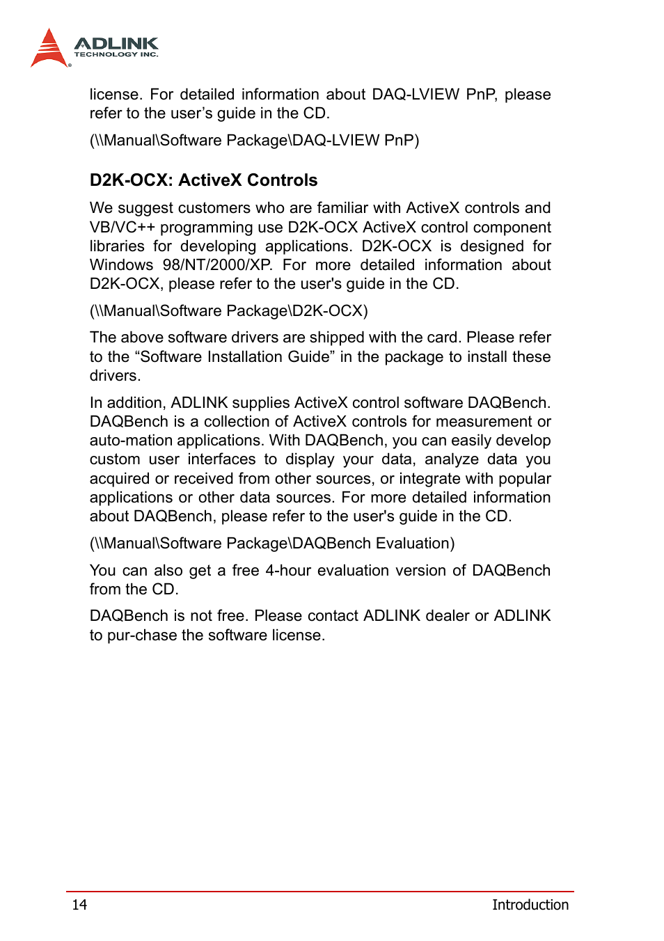 D2k-ocx: activex controls | ADLINK PXI-2006 User Manual | Page 24 / 84