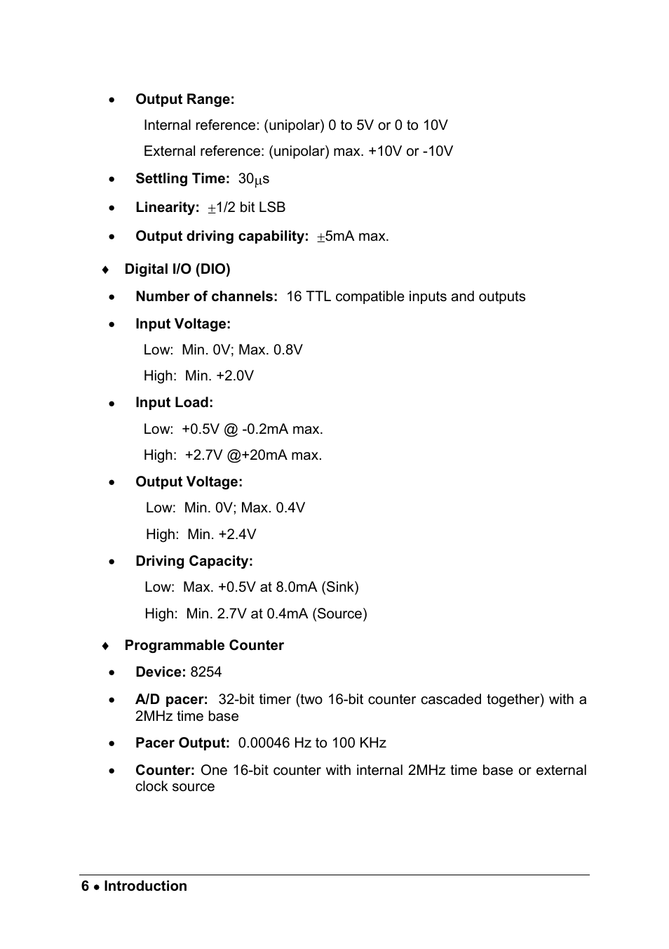 ADLINK ACL-8112 Series User Manual | Page 14 / 93