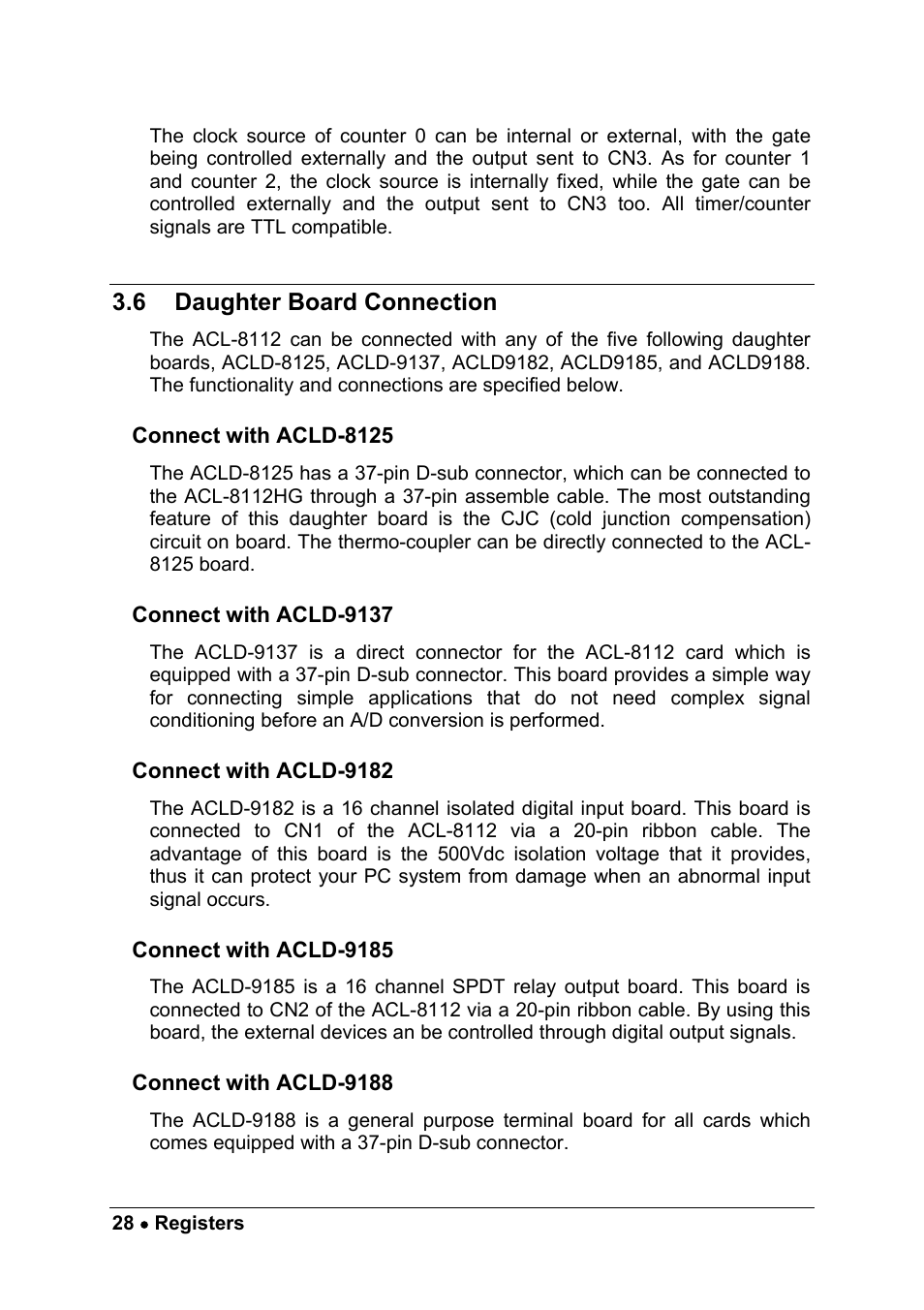 ADLINK ACL-8112 Series User Manual | Page 36 / 93