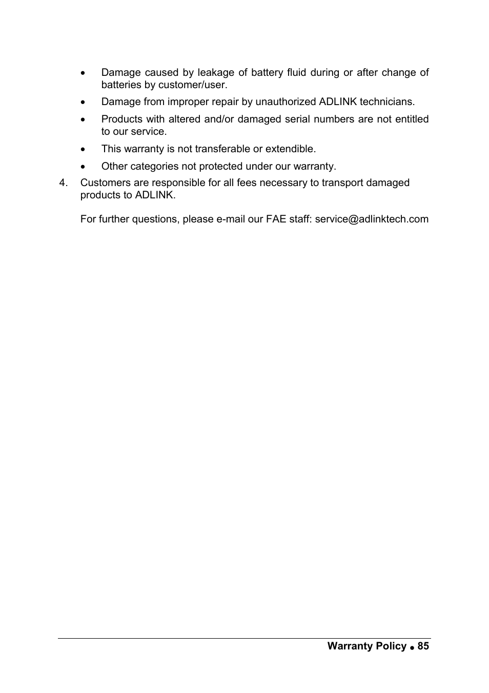 ADLINK ACL-8112 Series User Manual | Page 93 / 93