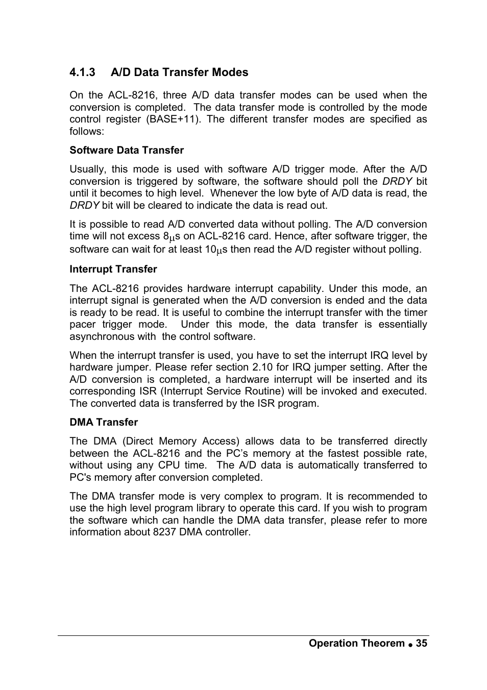 ADLINK ACL-8216 User Manual | Page 43 / 75