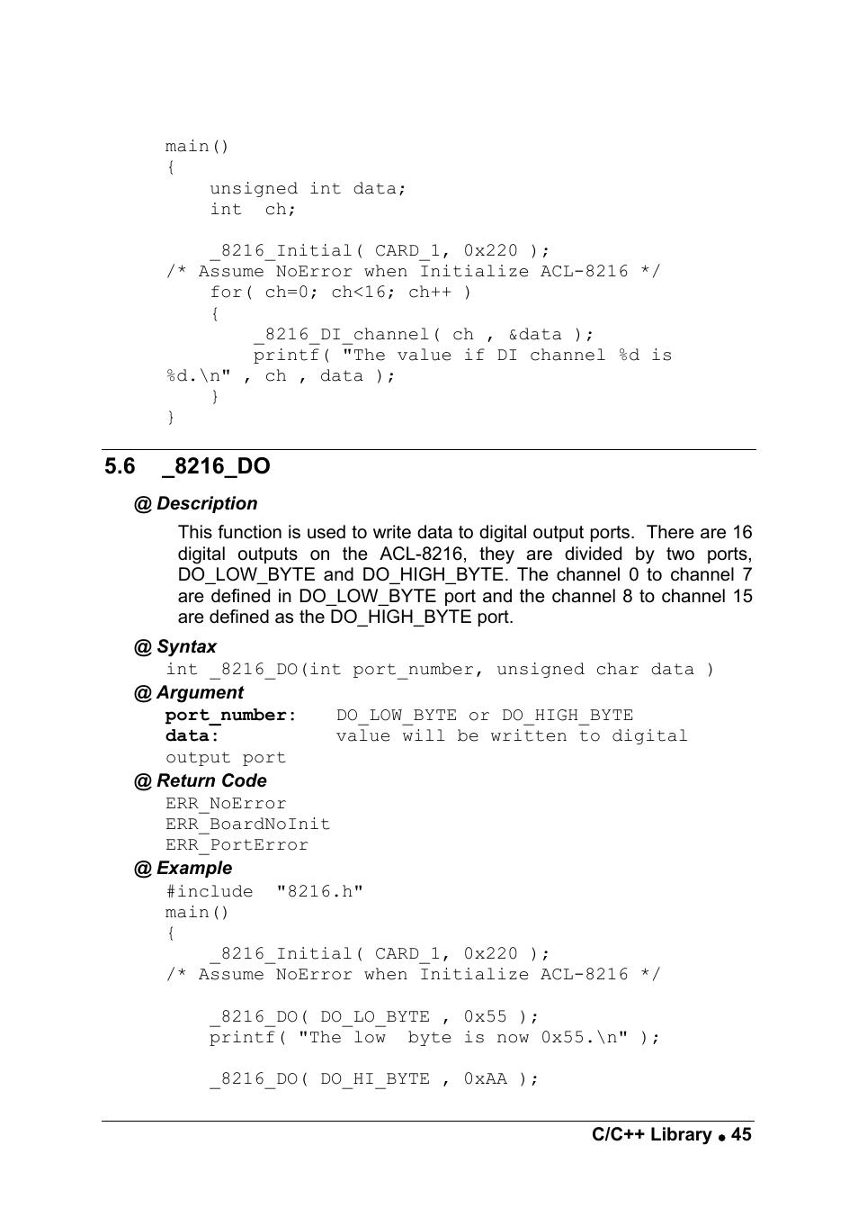 ADLINK ACL-8216 User Manual | Page 53 / 75