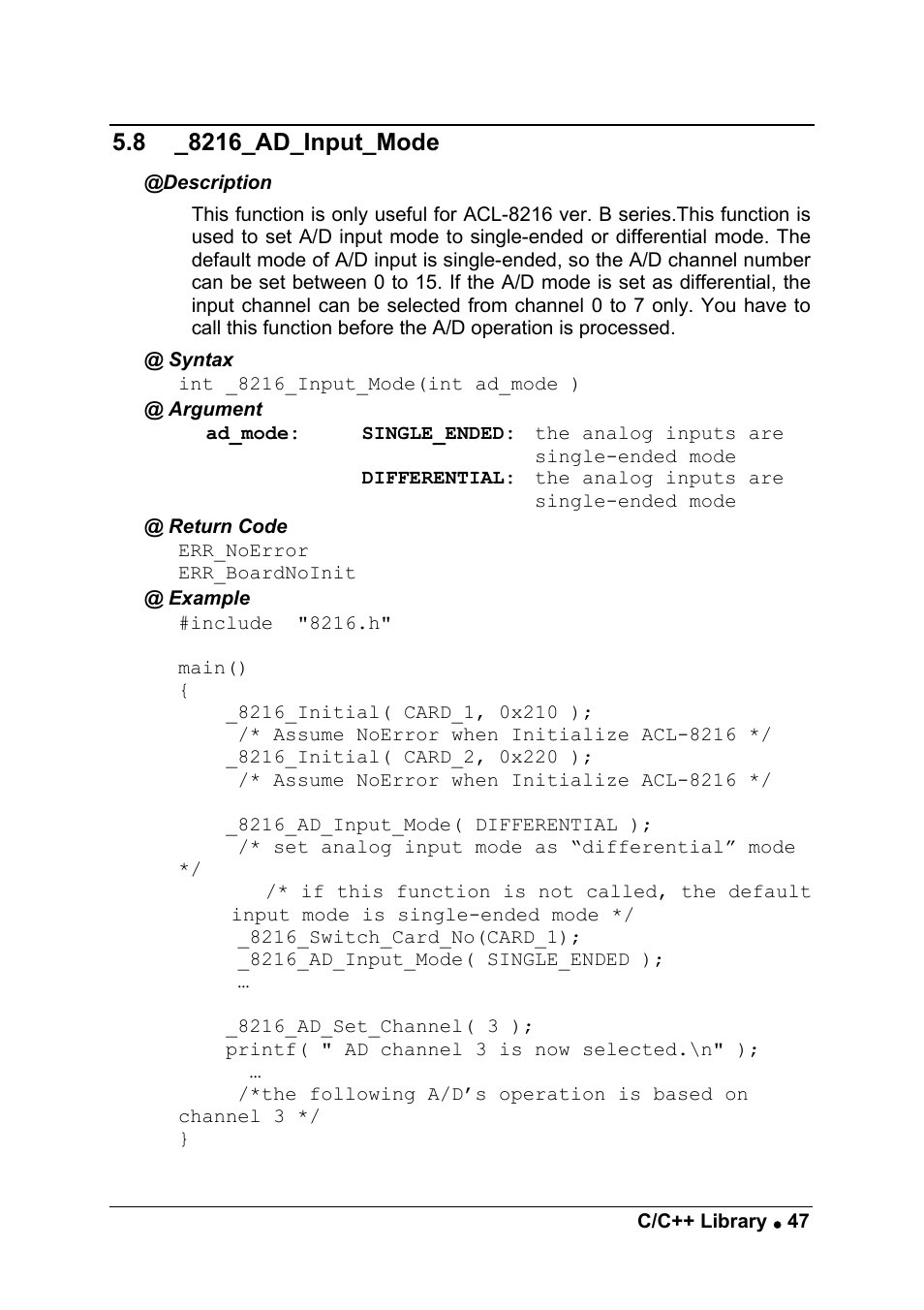 ADLINK ACL-8216 User Manual | Page 55 / 75