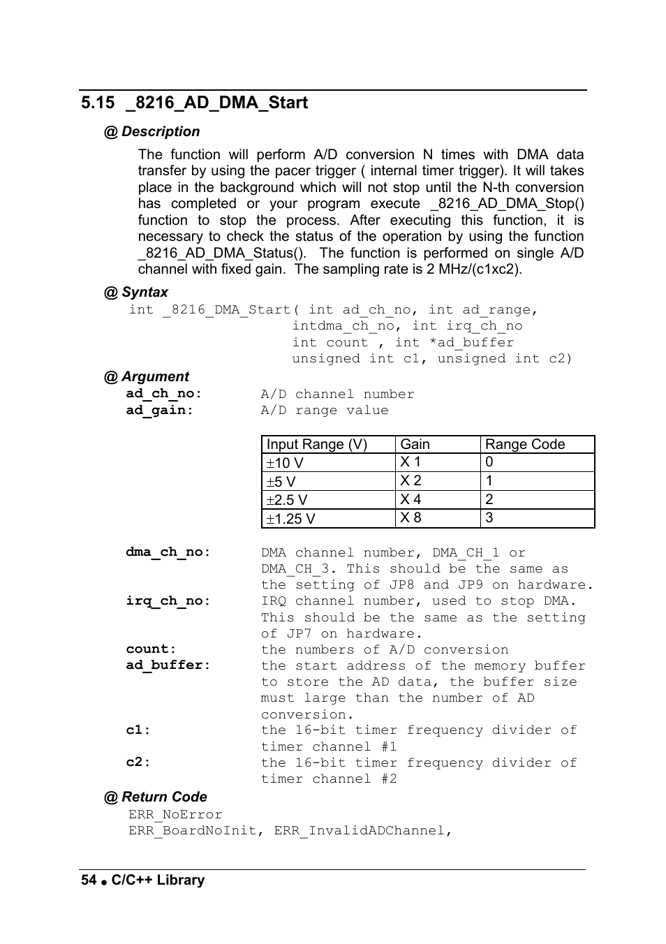 ADLINK ACL-8216 User Manual | Page 62 / 75