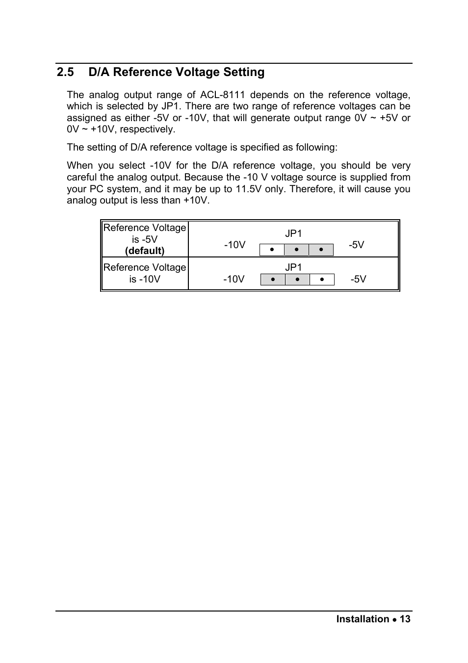 ADLINK ACL-8111 User Manual | Page 19 / 61