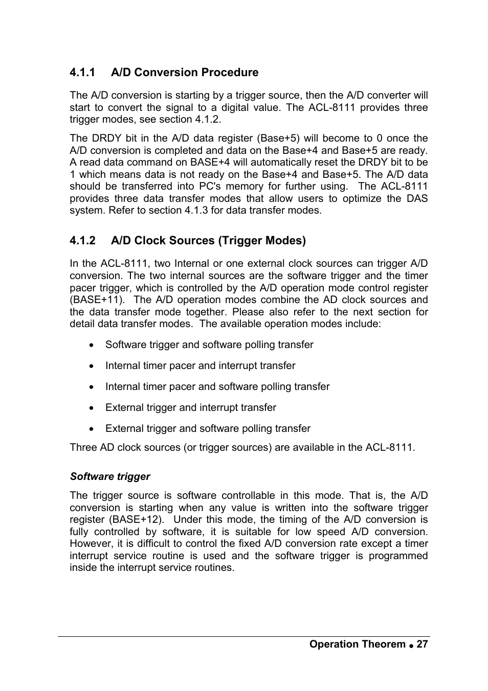 ADLINK ACL-8111 User Manual | Page 33 / 61