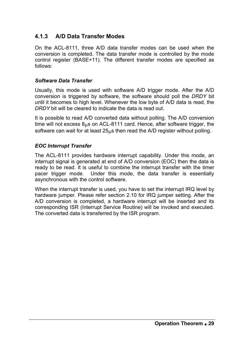 ADLINK ACL-8111 User Manual | Page 35 / 61