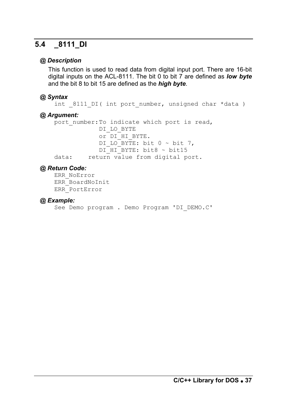 ADLINK ACL-8111 User Manual | Page 43 / 61