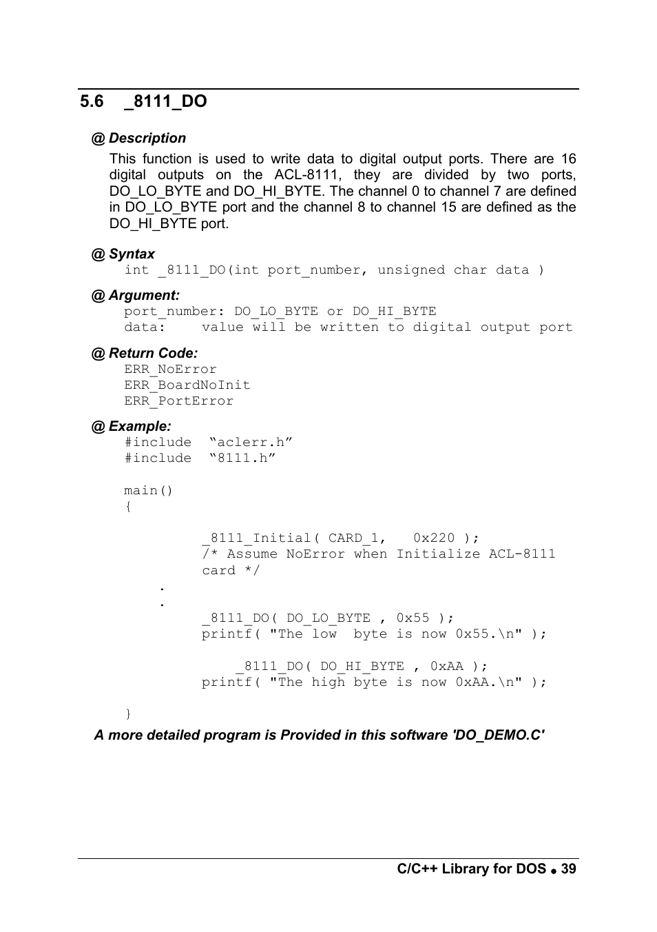 ADLINK ACL-8111 User Manual | Page 45 / 61