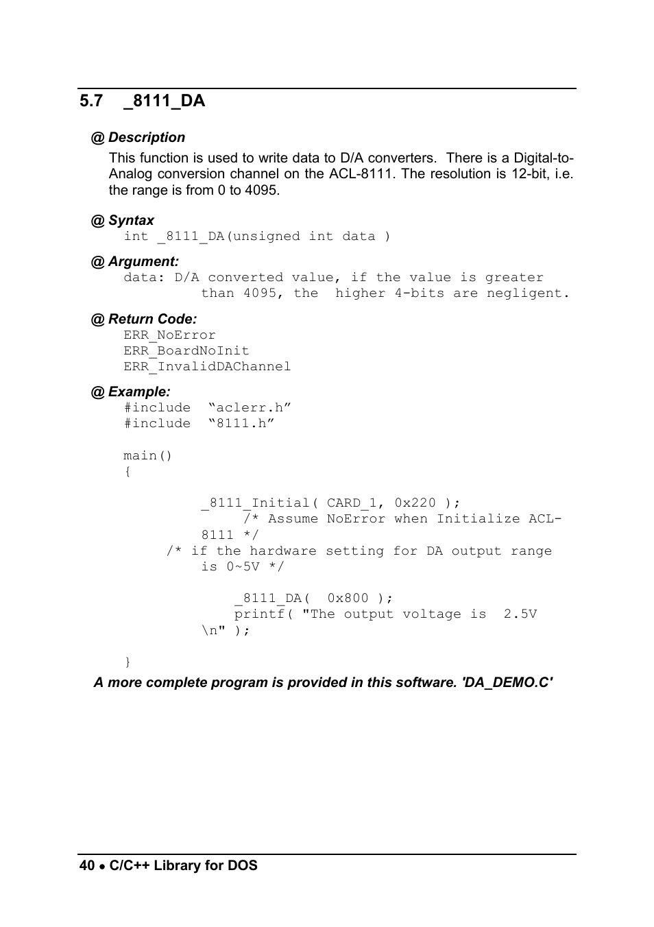 ADLINK ACL-8111 User Manual | Page 46 / 61