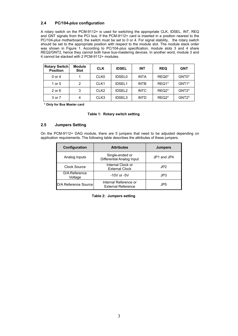 ADLINK PCM-9112+ User Manual | Page 3 / 10