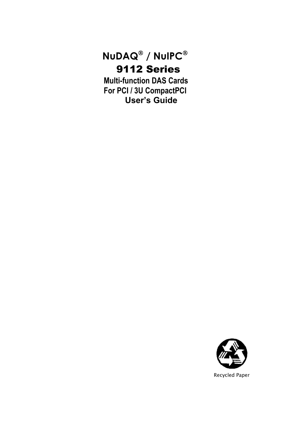 ADLINK PCM-9112+ User Manual | 94 pages