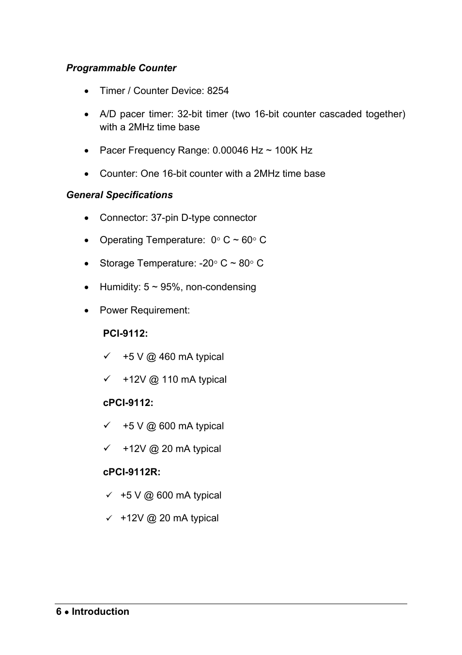 ADLINK PCM-9112+ User Manual | Page 14 / 94