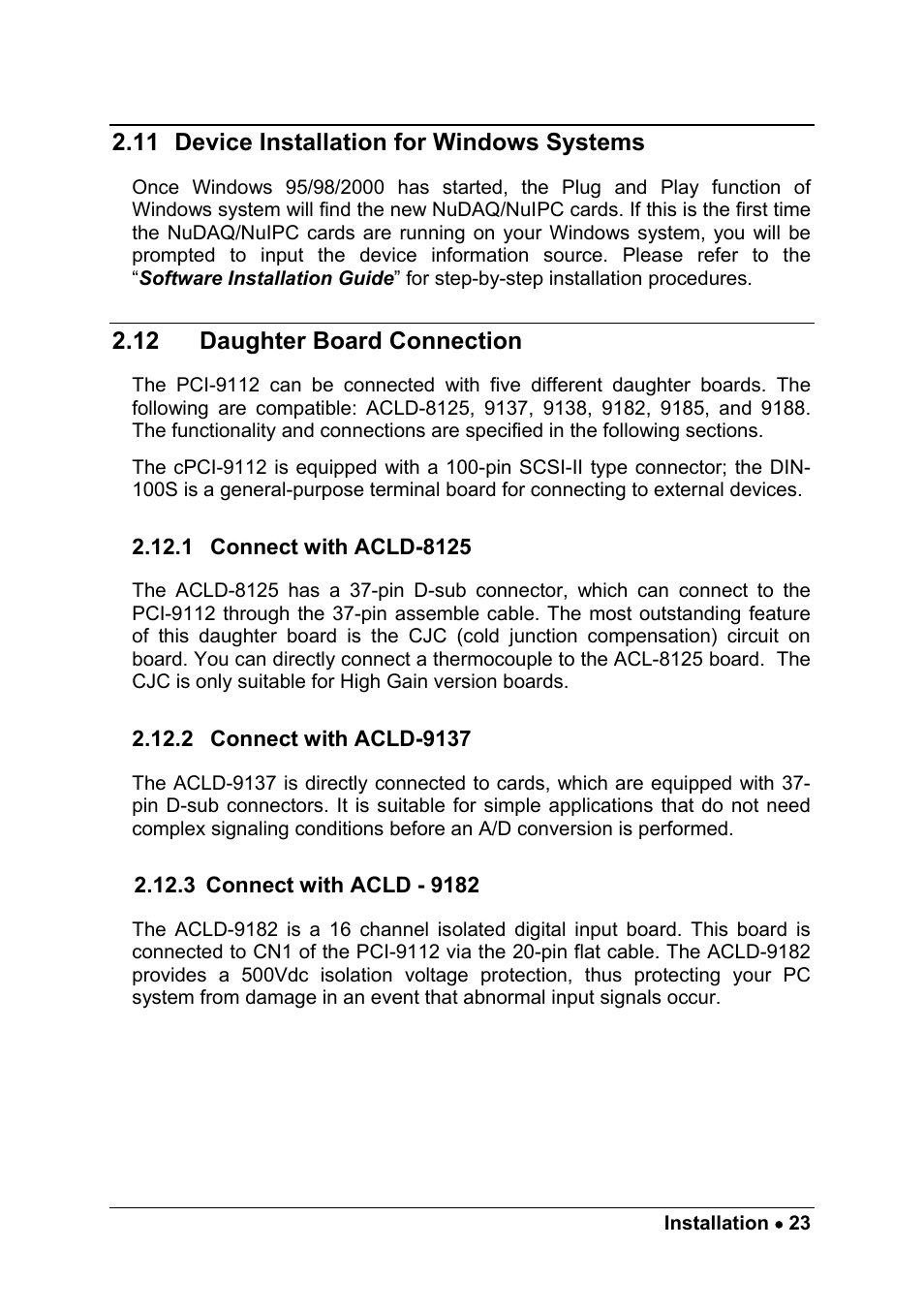 ADLINK PCM-9112+ User Manual | Page 31 / 94