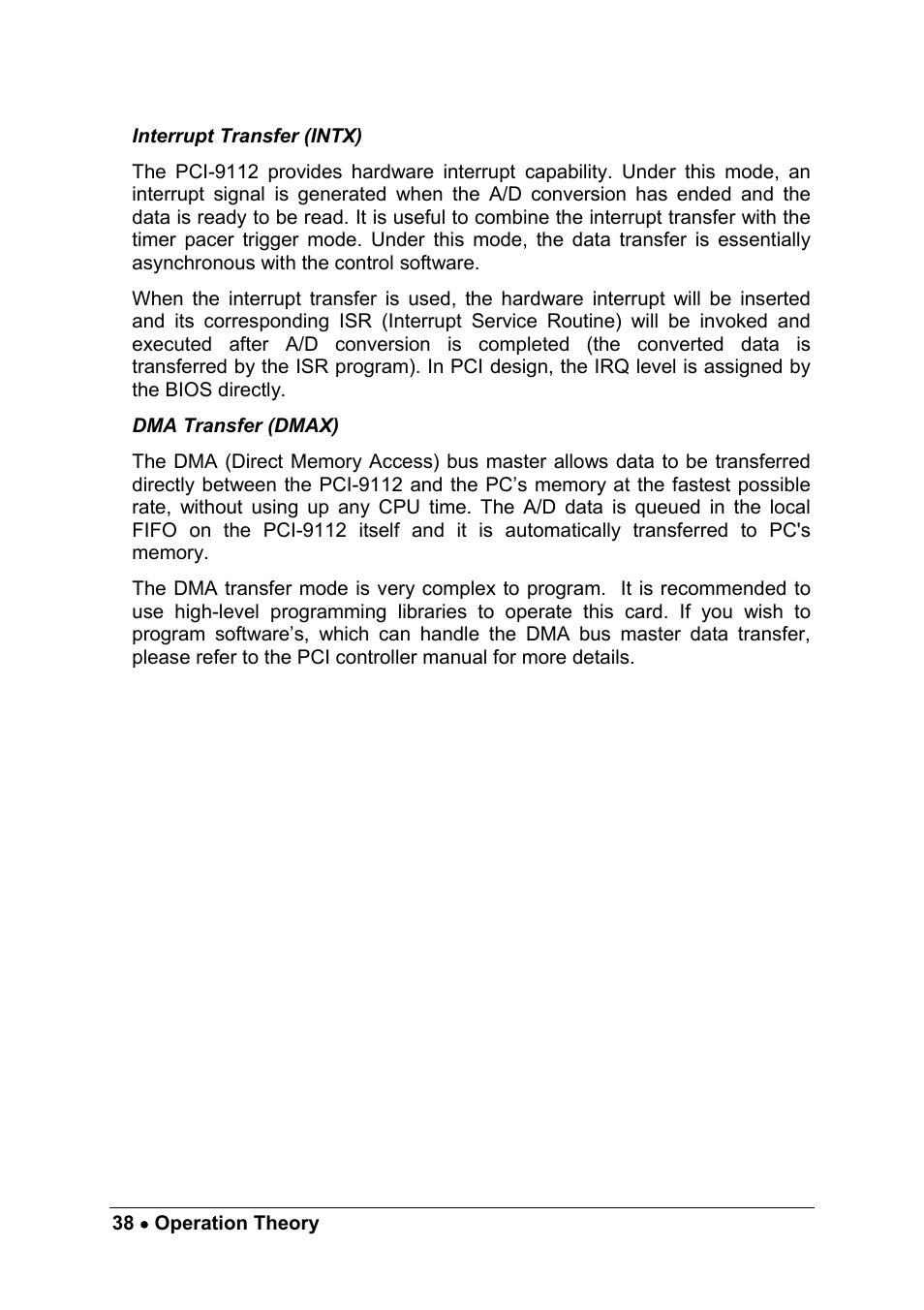 ADLINK PCM-9112+ User Manual | Page 46 / 94