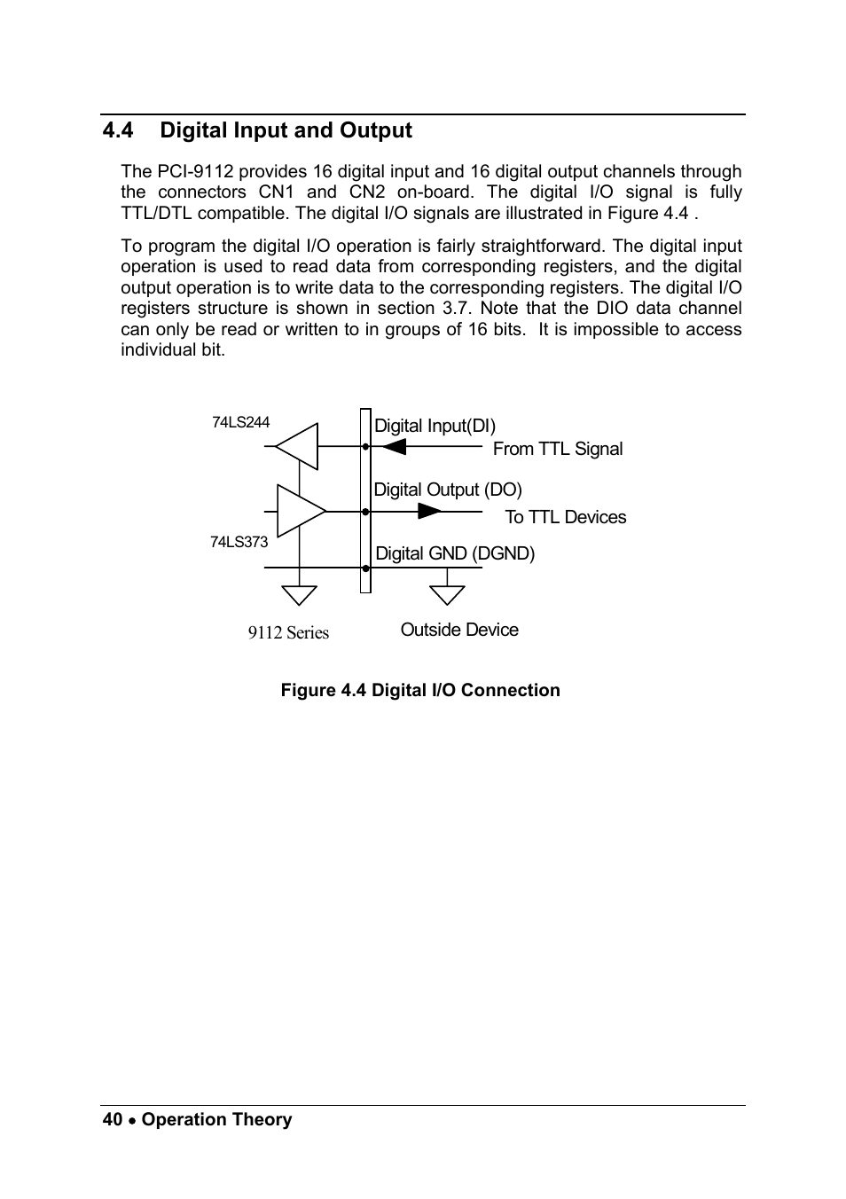 4 digital input and output | ADLINK PCM-9112+ User Manual | Page 48 / 94