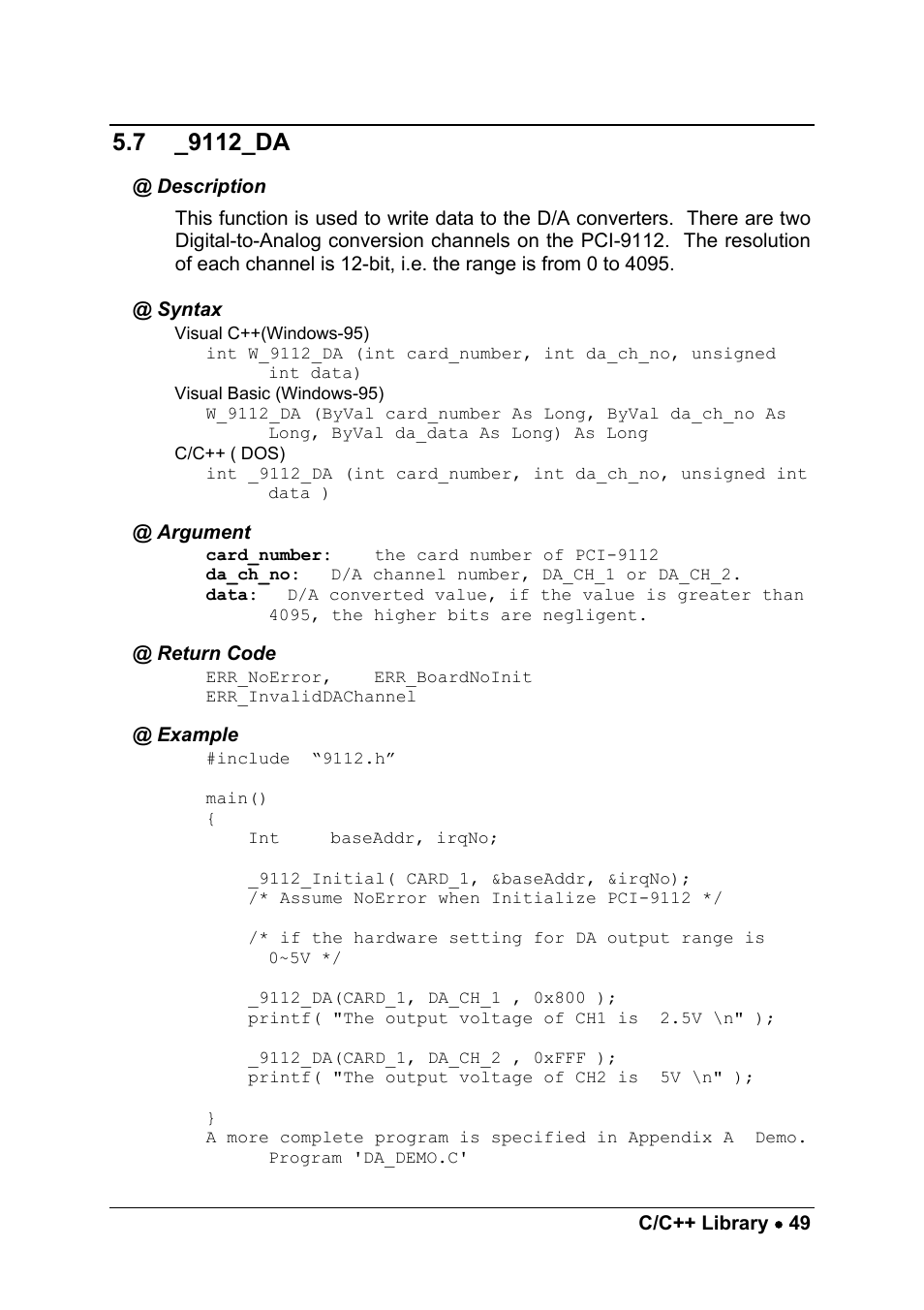 ADLINK PCM-9112+ User Manual | Page 57 / 94