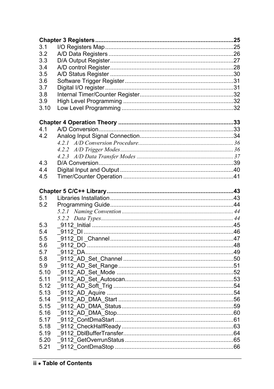ADLINK PCM-9112+ User Manual | Page 6 / 94