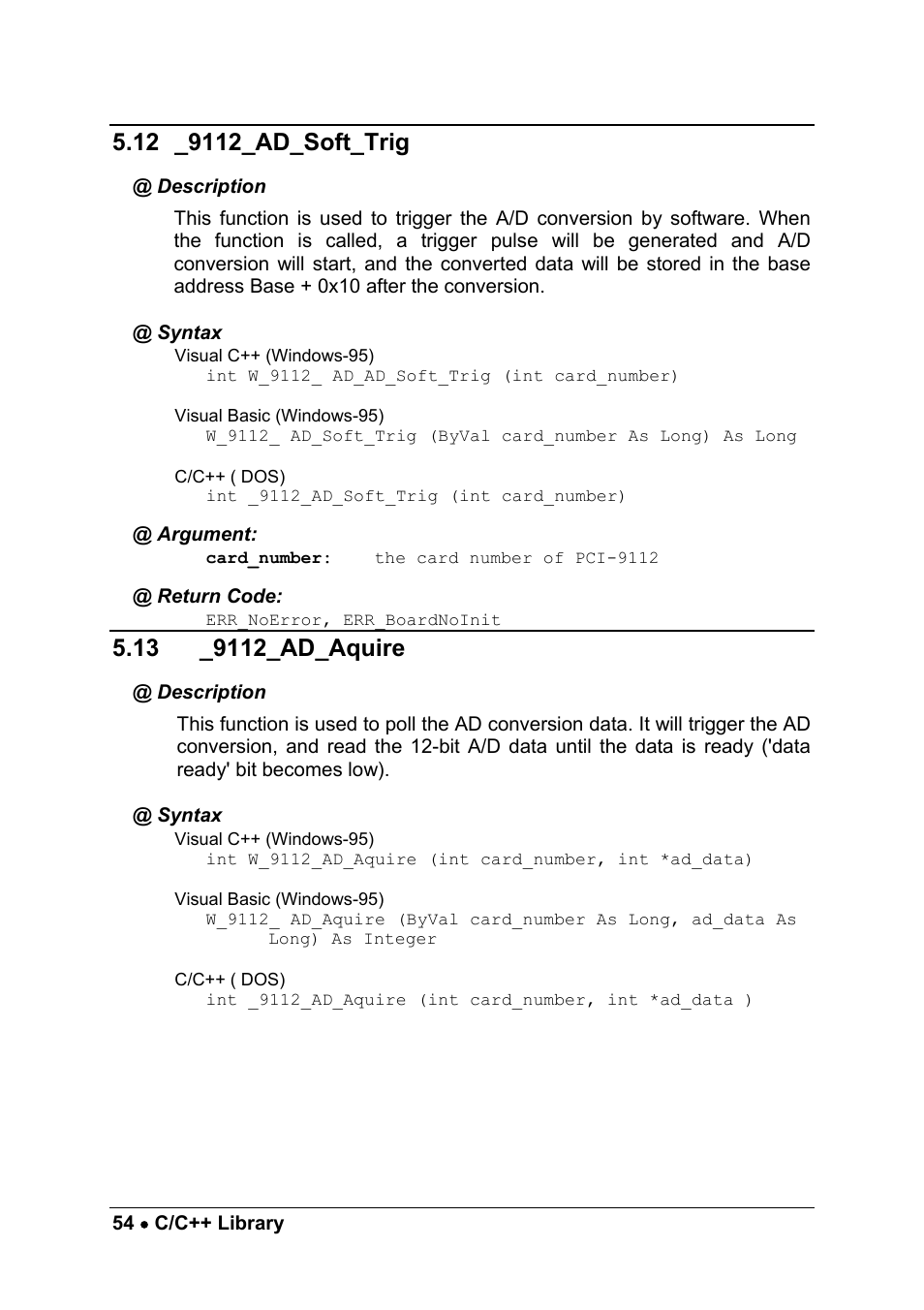ADLINK PCM-9112+ User Manual | Page 62 / 94