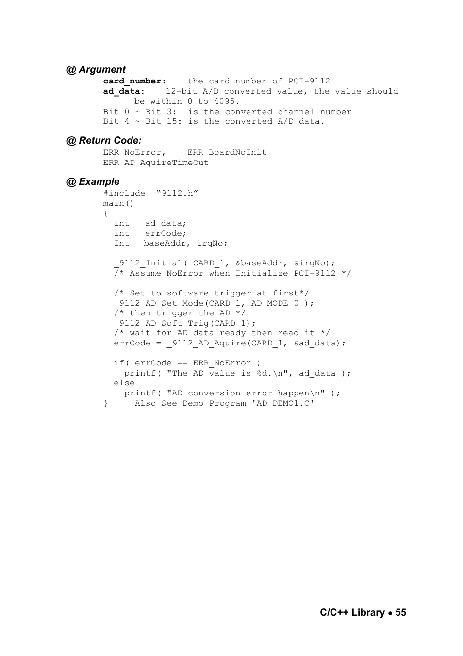 ADLINK PCM-9112+ User Manual | Page 63 / 94