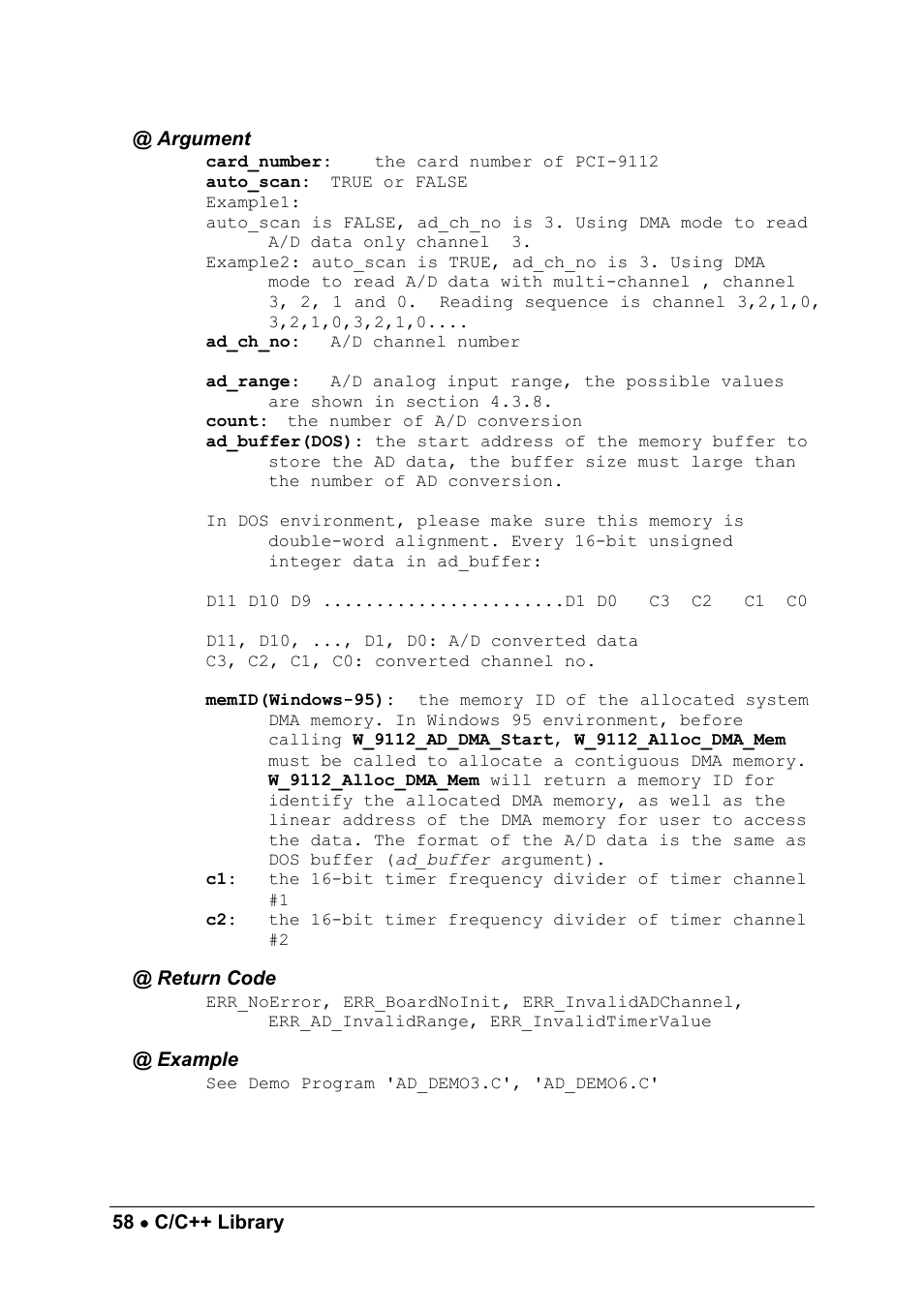 ADLINK PCM-9112+ User Manual | Page 66 / 94