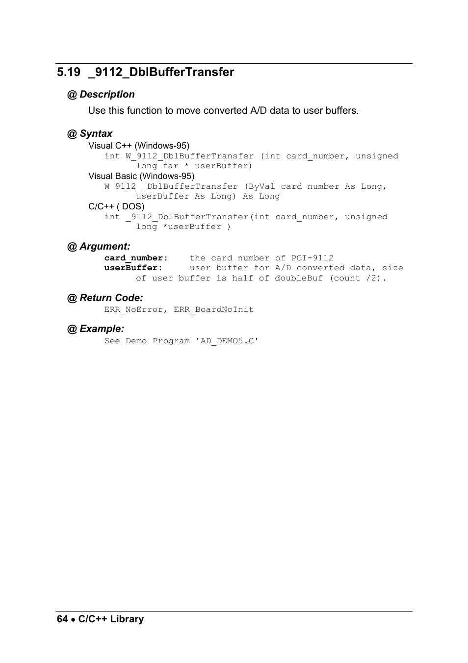 ADLINK PCM-9112+ User Manual | Page 72 / 94