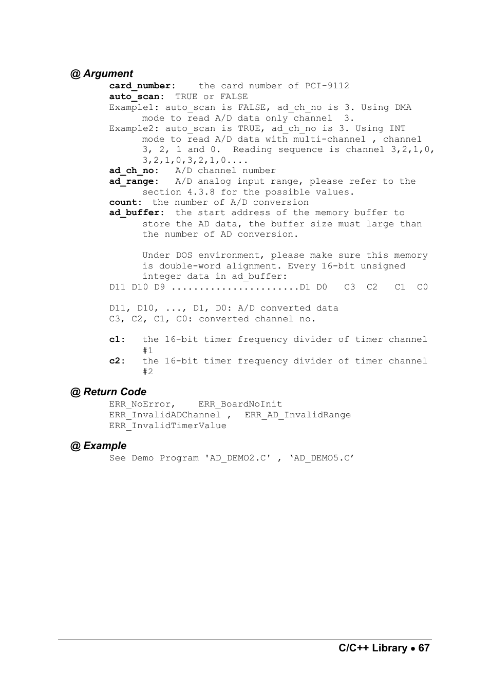 ADLINK PCM-9112+ User Manual | Page 75 / 94