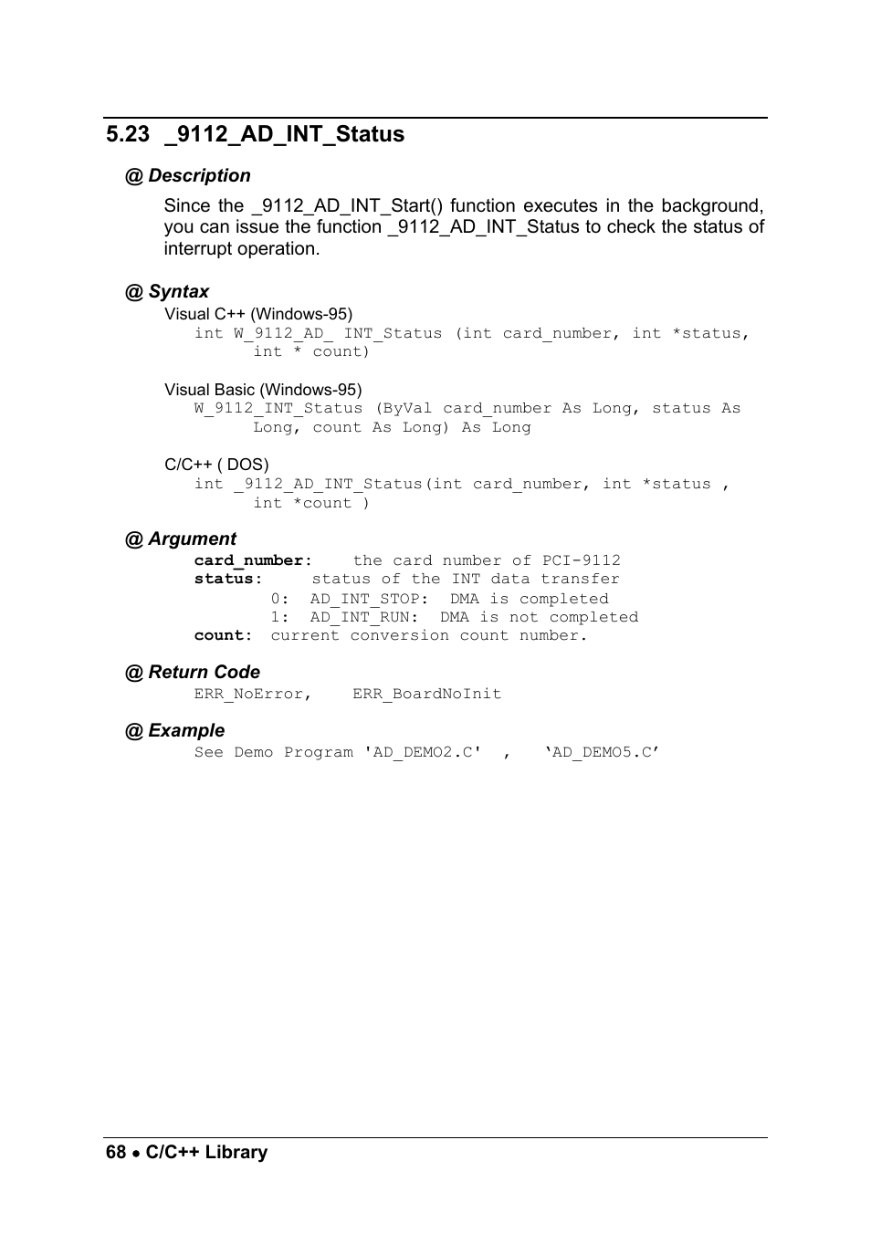 ADLINK PCM-9112+ User Manual | Page 76 / 94