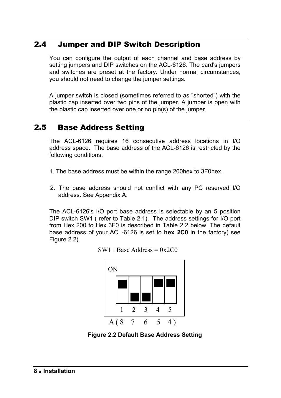 ADLINK ACL-6126 User Manual | Page 14 / 28