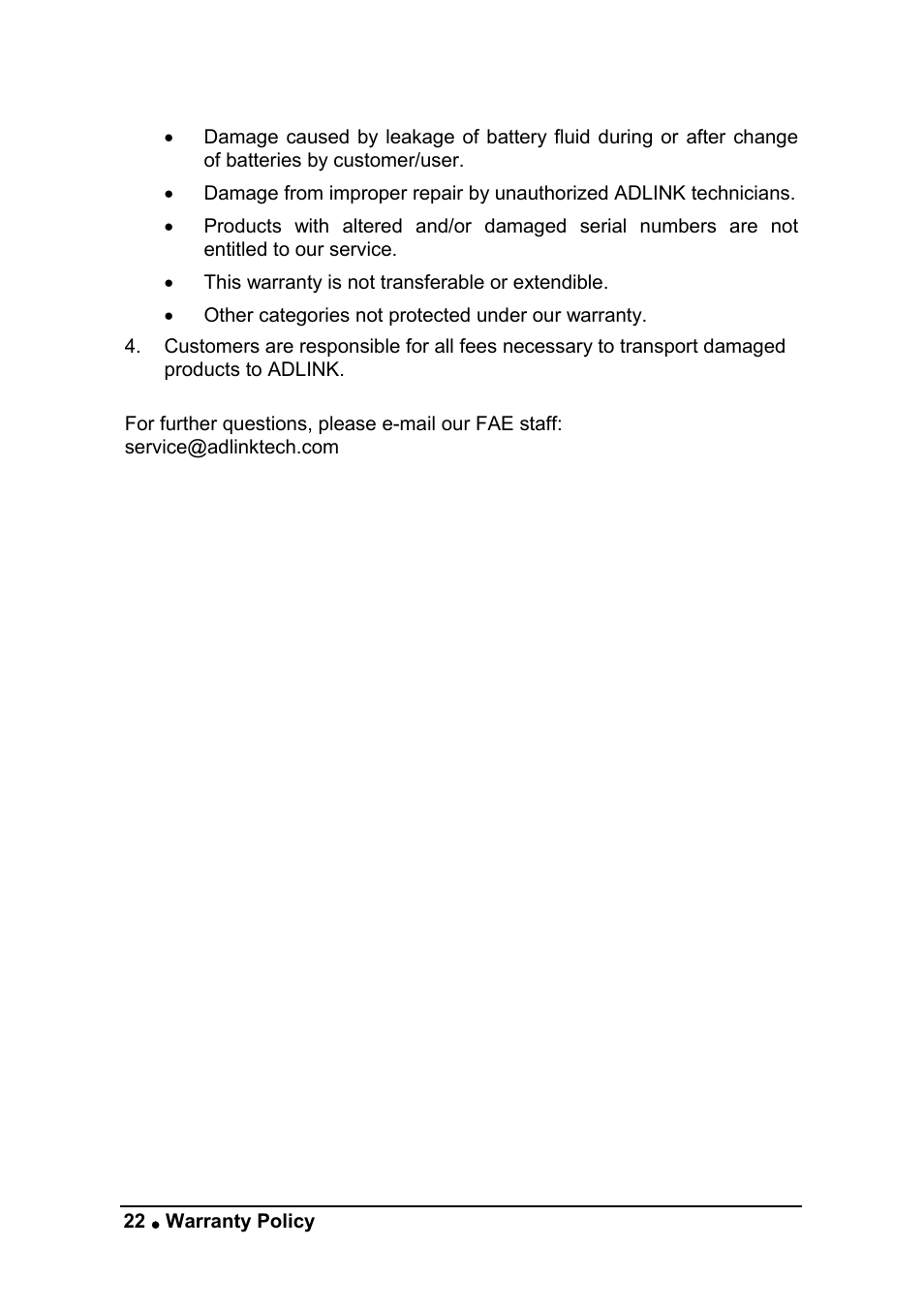 ADLINK ACL-6126 User Manual | Page 28 / 28
