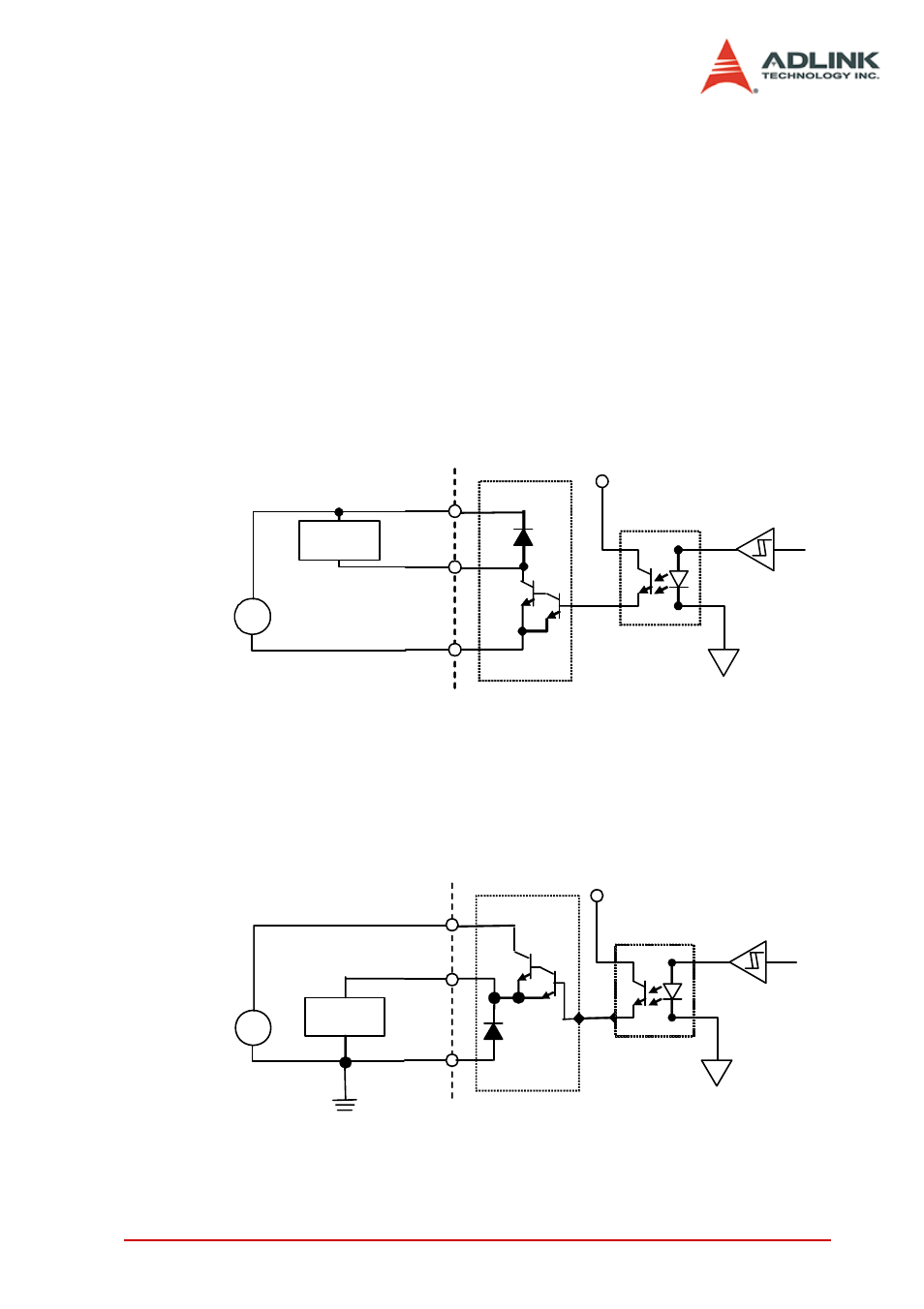 2 isolated digital output circuits, Isolated digital output circuits | ADLINK LPCI-7230 User Manual | Page 51 / 56
