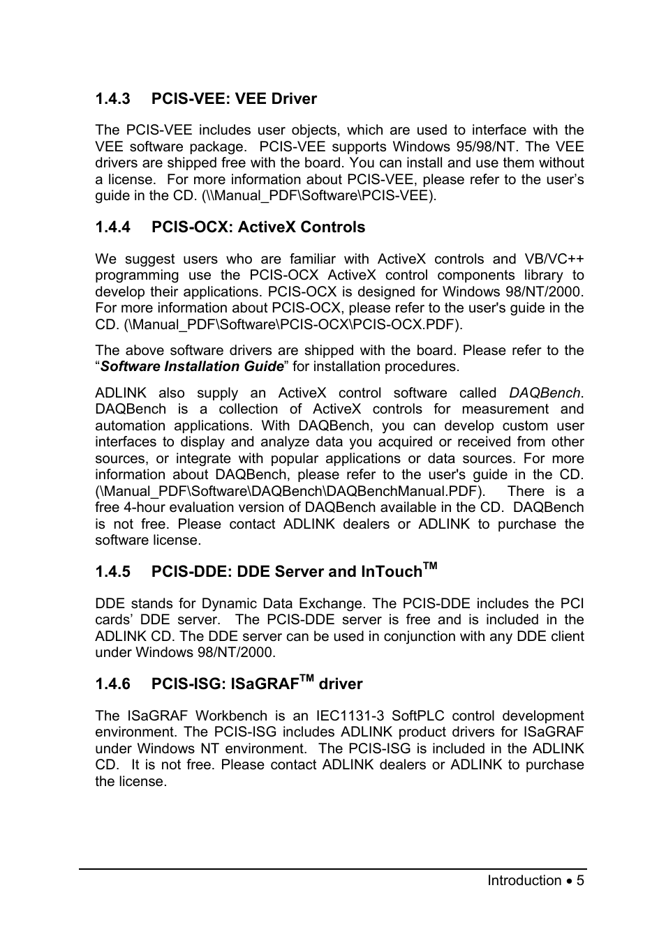 ADLINK PCI-7258 User Manual | Page 13 / 38