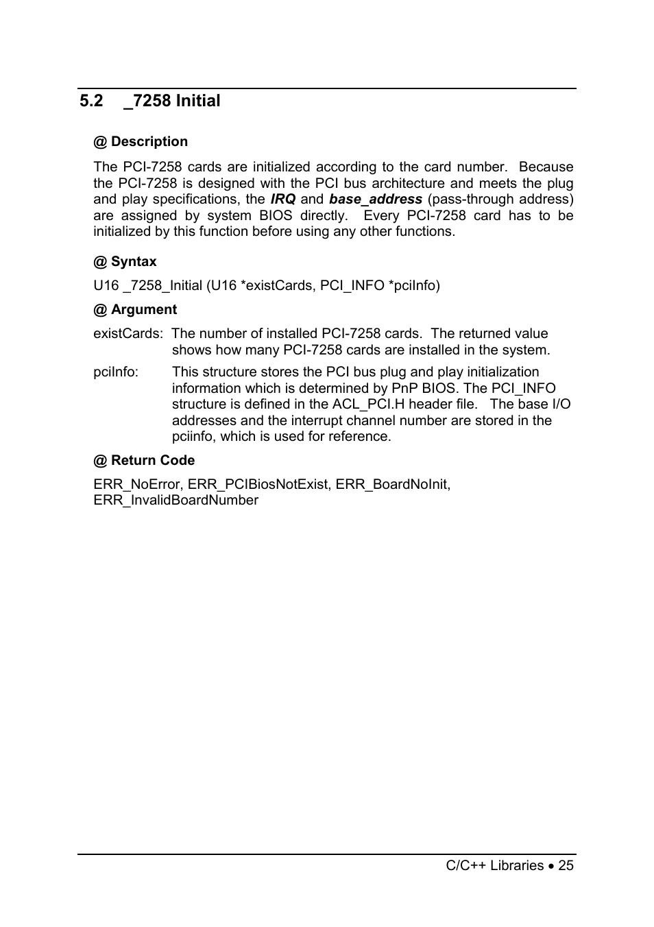 ADLINK PCI-7258 User Manual | Page 33 / 38