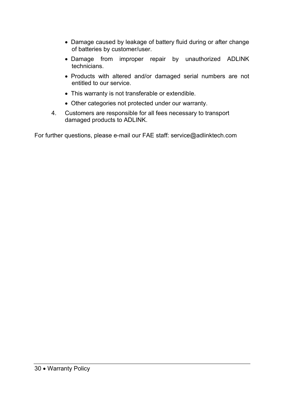 ADLINK PCI-7258 User Manual | Page 38 / 38