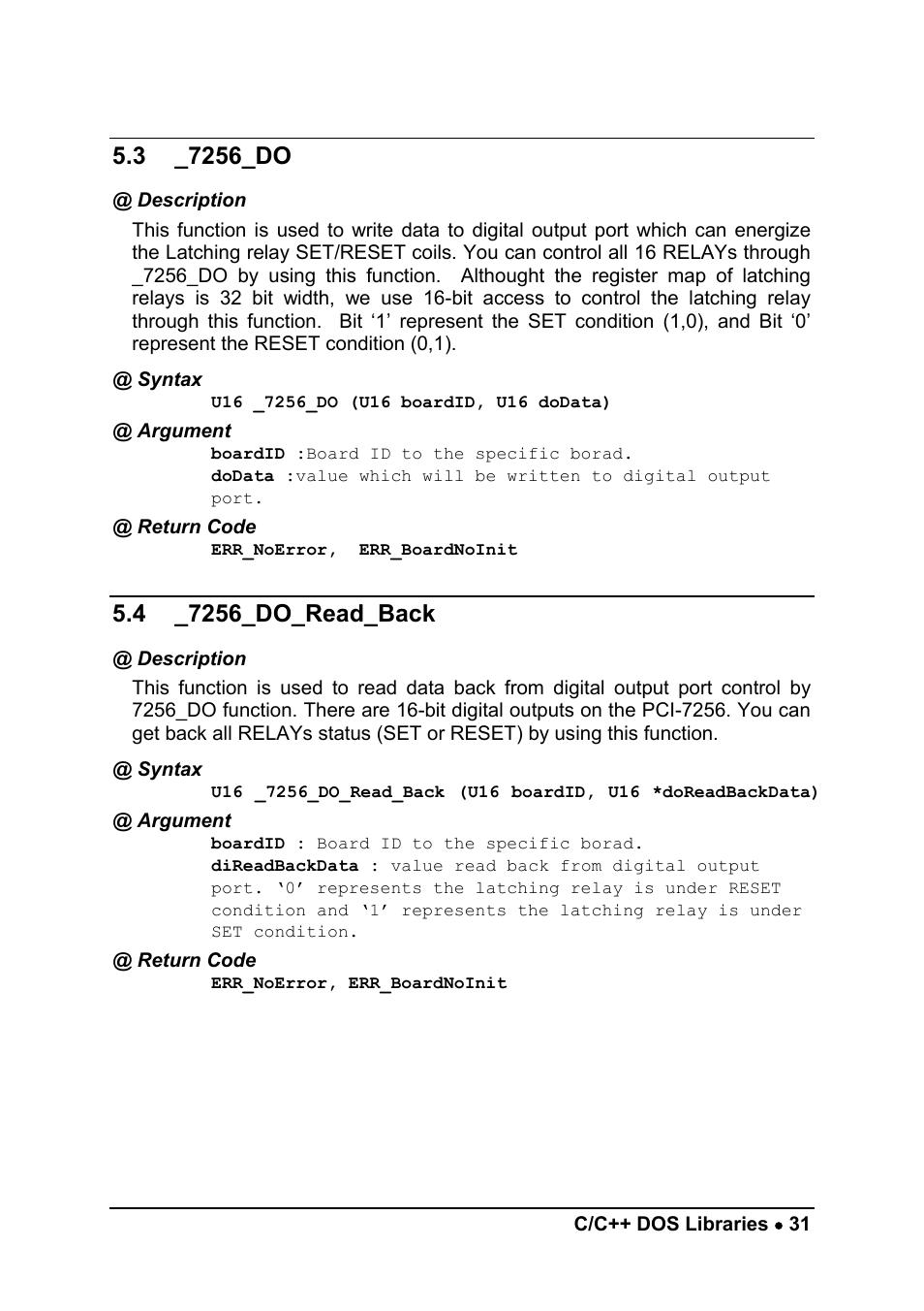 ADLINK PCI-7256 User Manual | Page 39 / 48