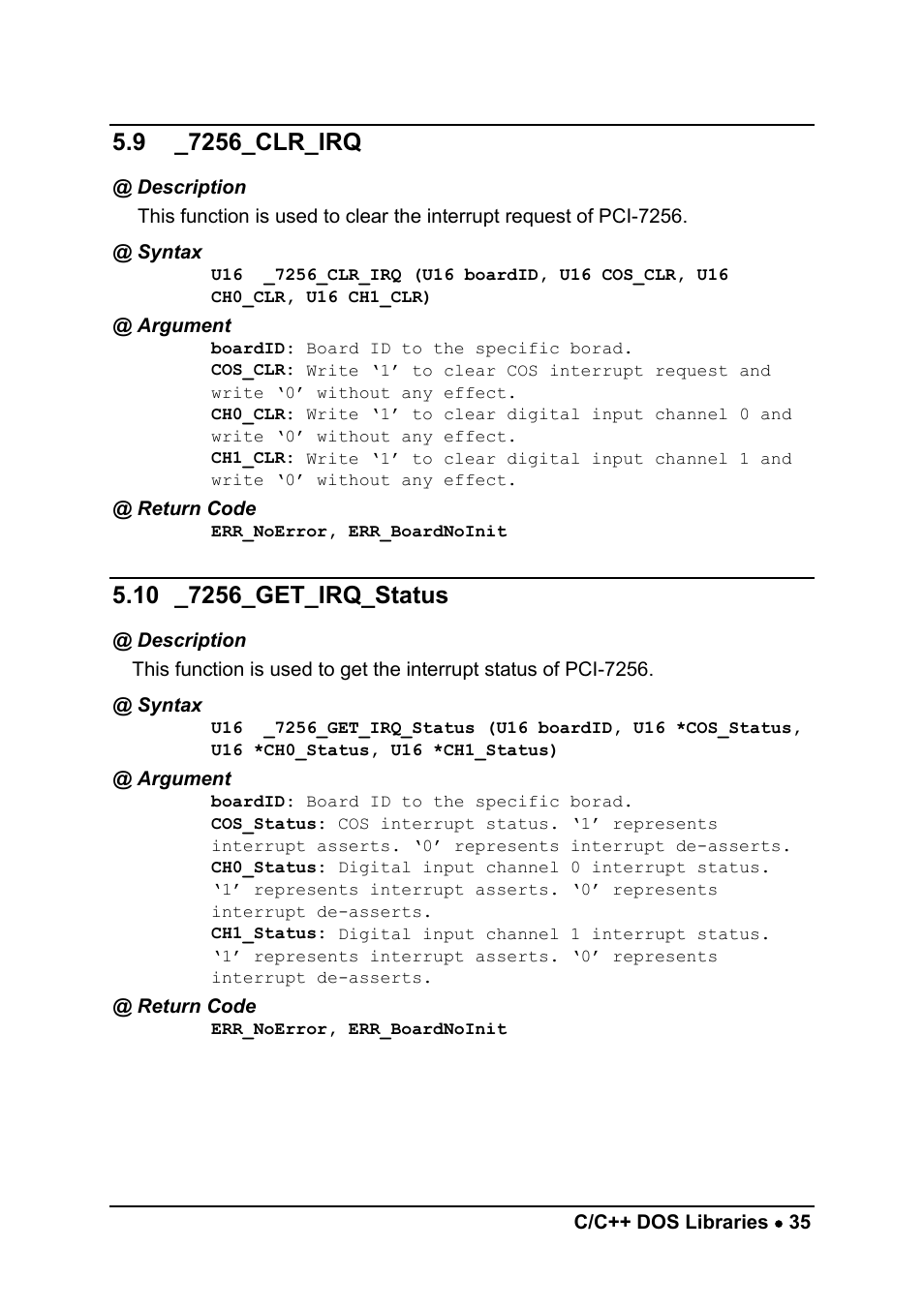ADLINK PCI-7256 User Manual | Page 43 / 48