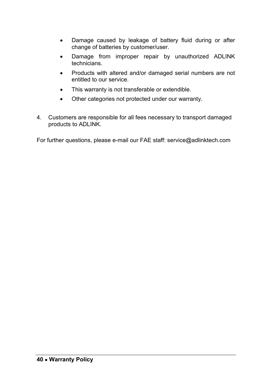 ADLINK PCI-7256 User Manual | Page 48 / 48