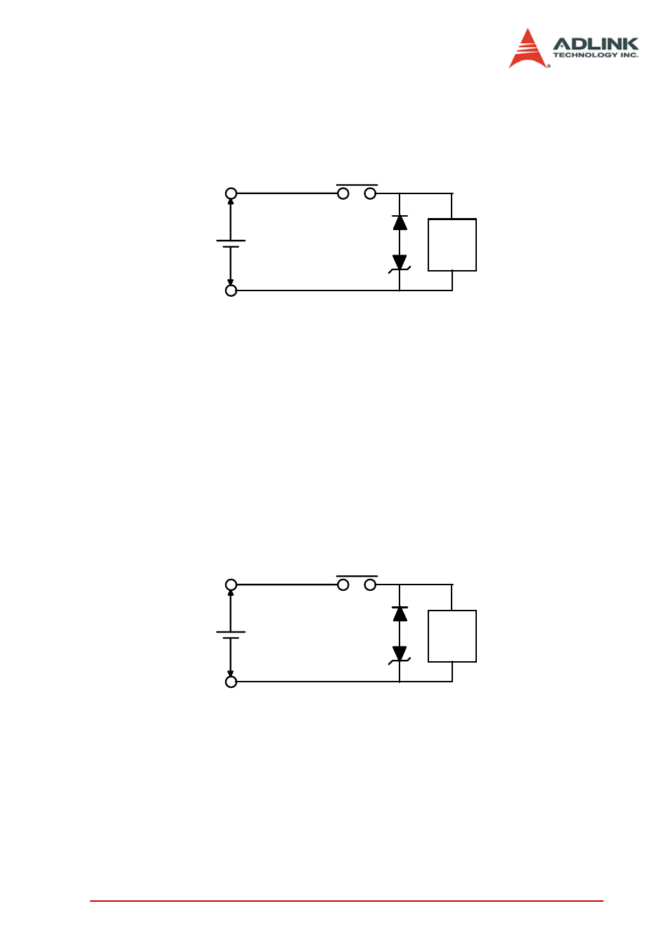 Diode & zener diode circuit, Varistor circuit, Diode & zener diode circuit varistor circuit | ADLINK PCI-7251 User Manual | Page 47 / 48