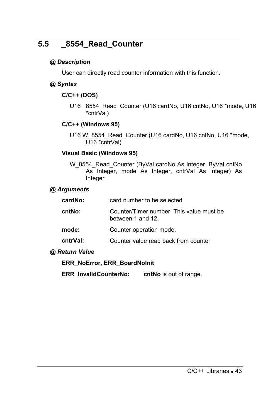 ADLINK PCI-8554 User Manual | Page 53 / 67