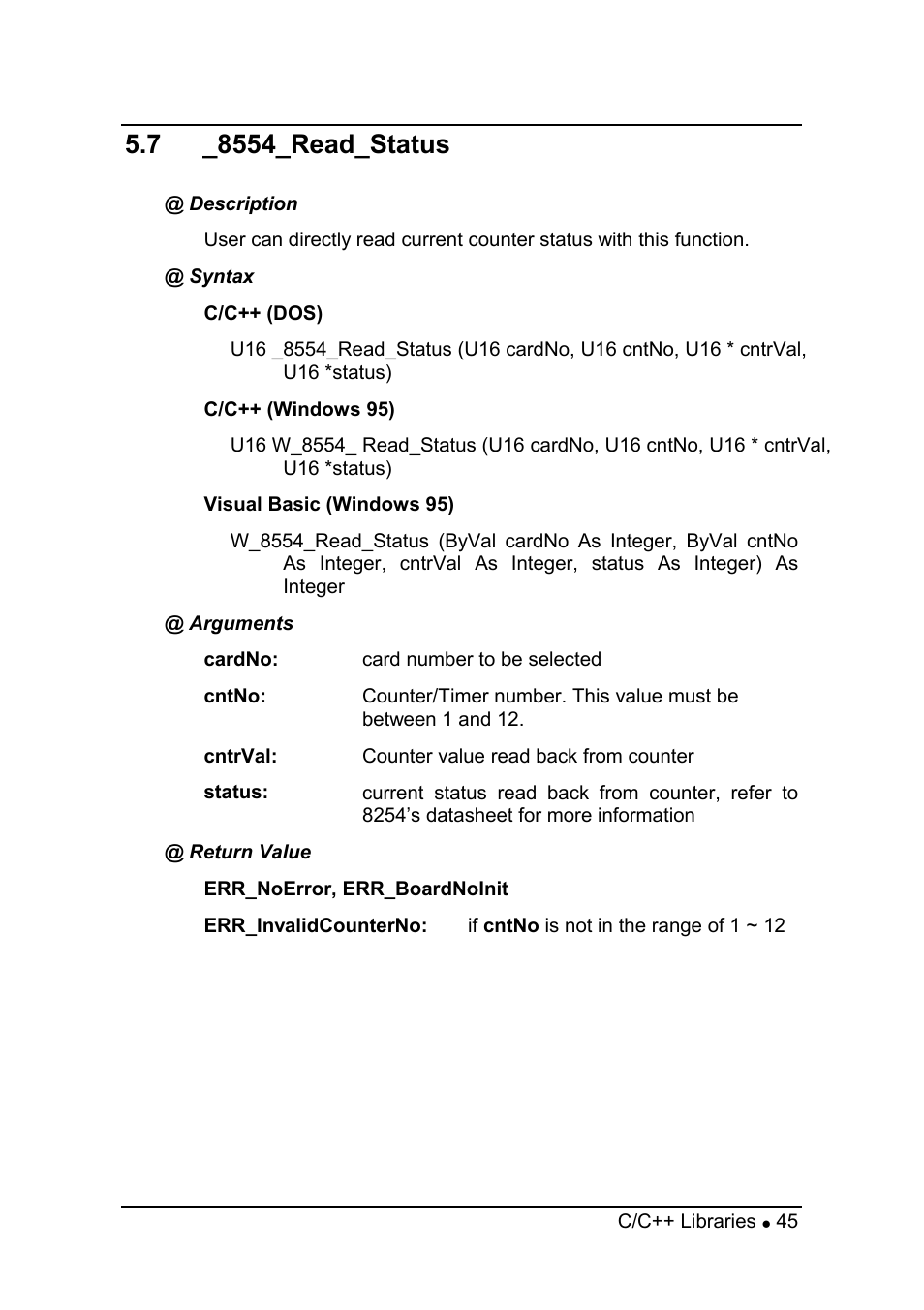 ADLINK PCI-8554 User Manual | Page 55 / 67