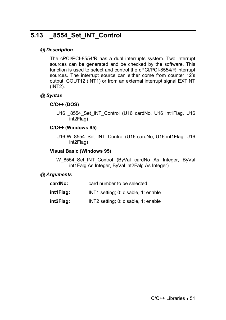 ADLINK PCI-8554 User Manual | Page 61 / 67