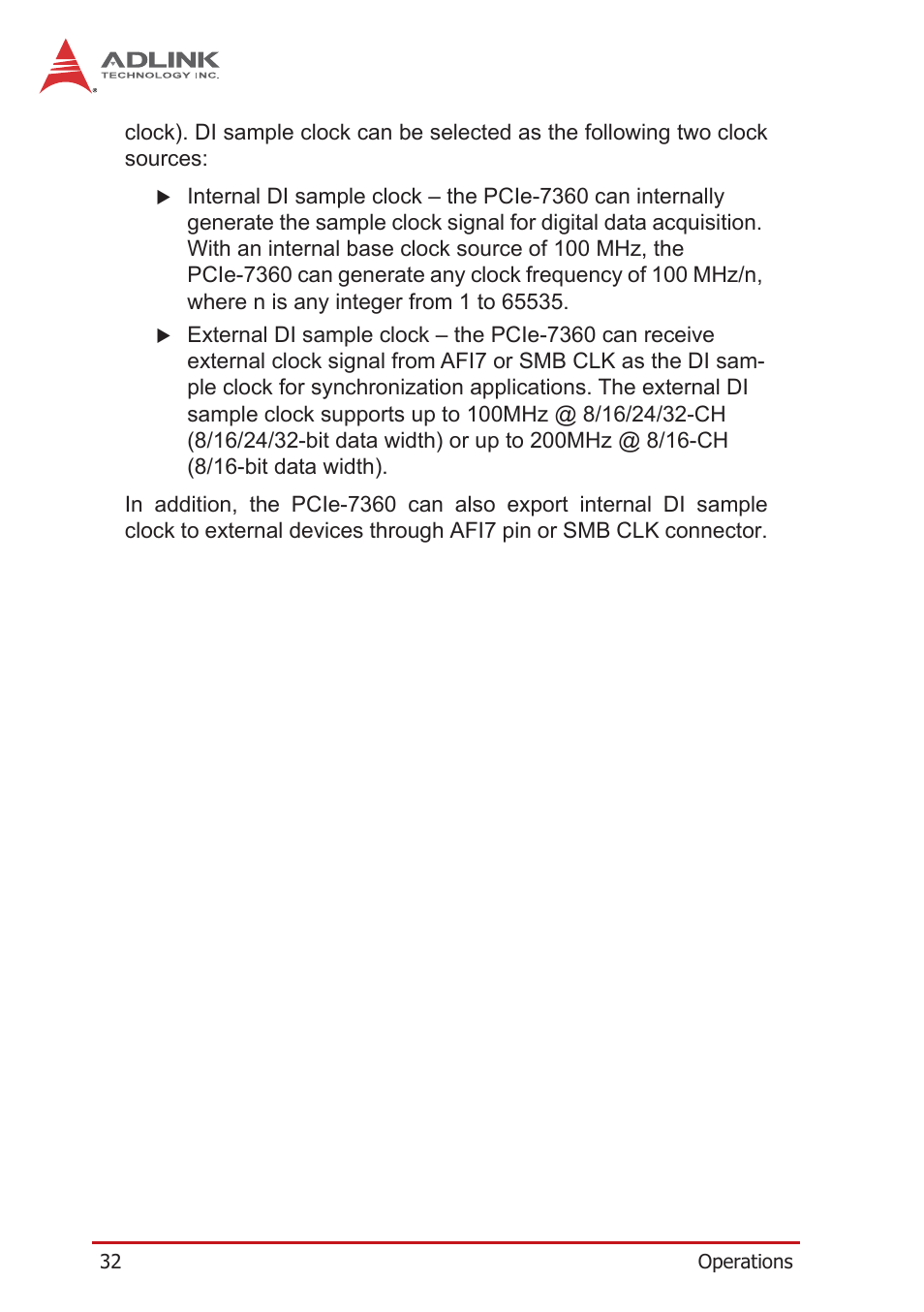 ADLINK PCIe-7360 User Manual | Page 42 / 94