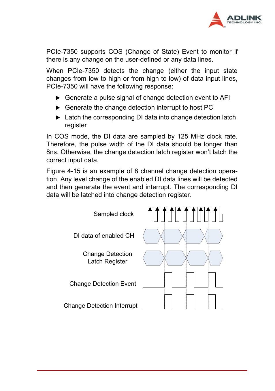 11 cos (change of state) event, Figure 3-41: example of pattern match | ADLINK PCIe-7350 User Manual | Page 81 / 86