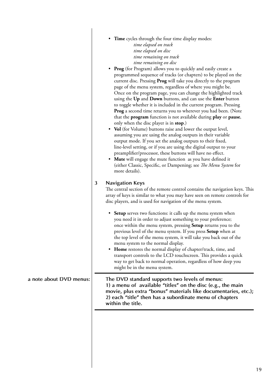 Classe Audio CDP-102 User Manual | Page 19 / 48
