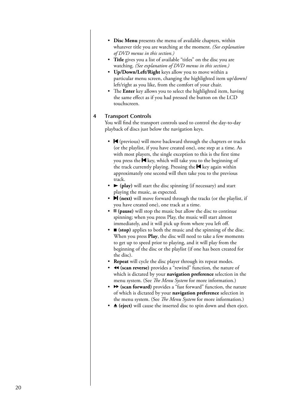 Classe Audio CDP-102 User Manual | Page 20 / 48