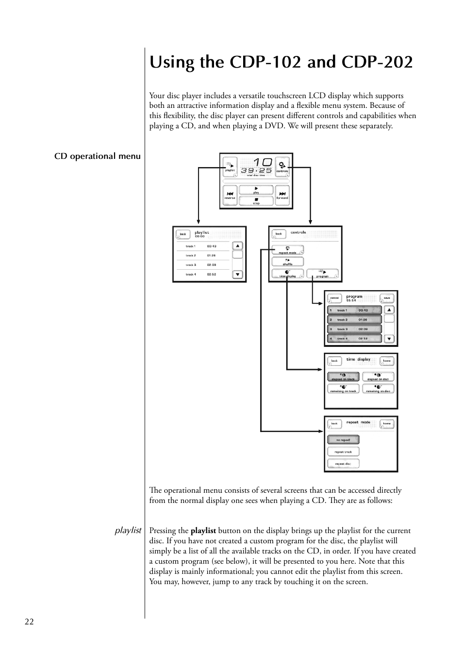 Classe Audio CDP-102 User Manual | Page 22 / 48