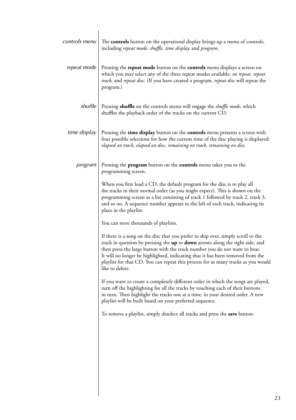 Classe Audio CDP-102 User Manual | Page 23 / 48