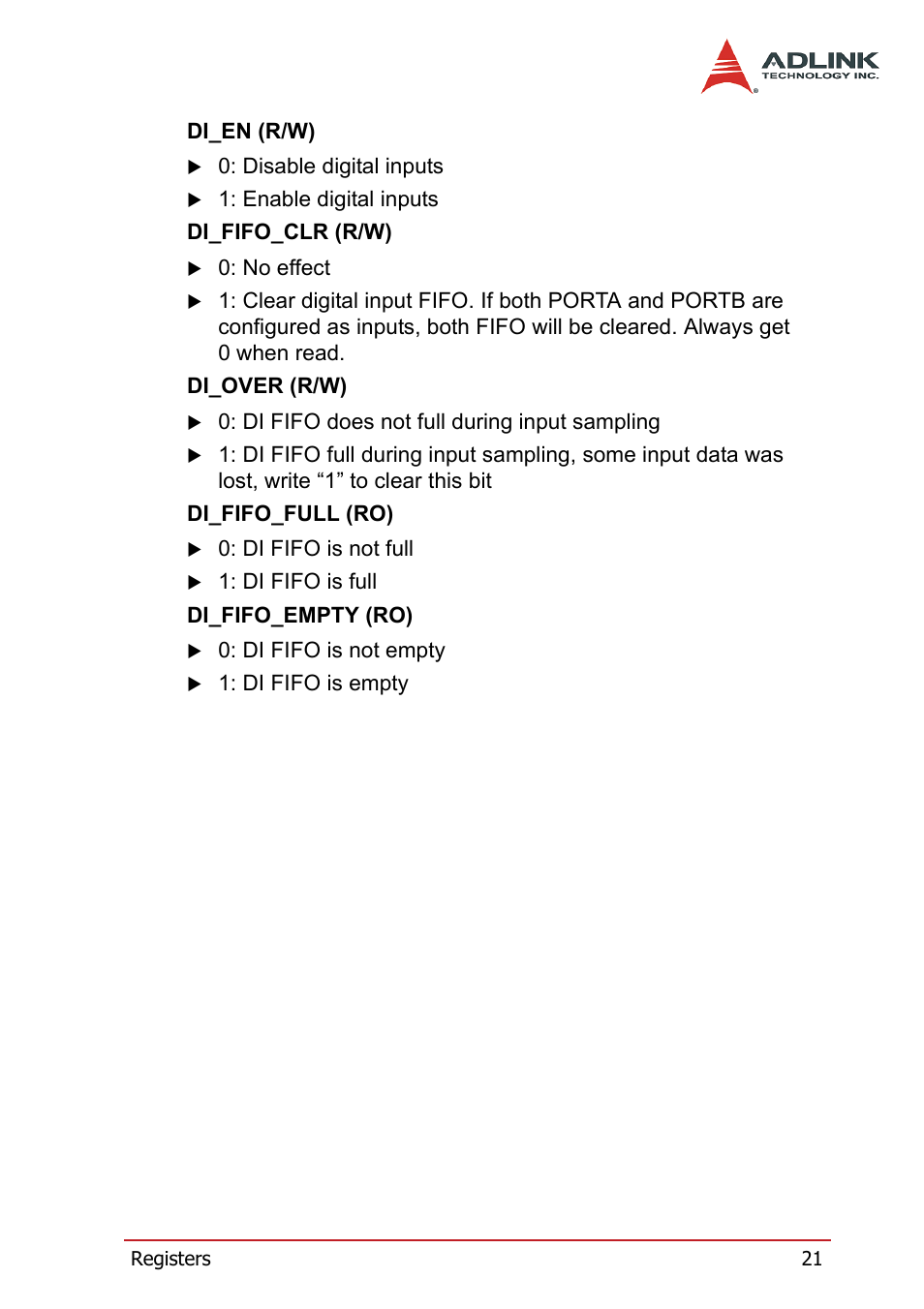 ADLINK PCI-7300A User Manual | Page 33 / 112