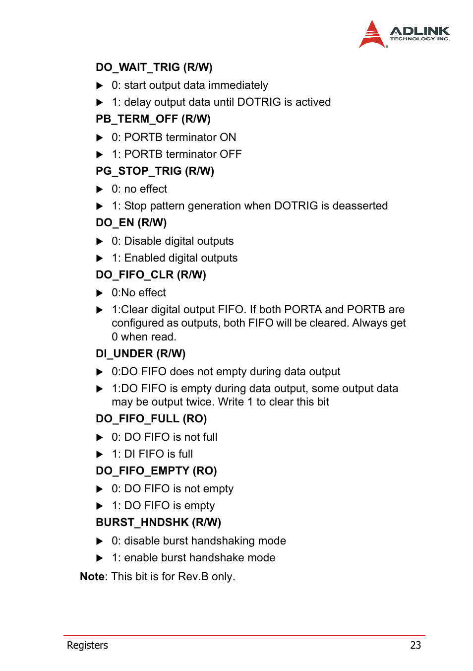 ADLINK PCI-7300A User Manual | Page 35 / 112